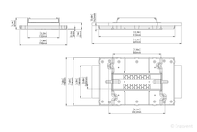 Įkelti vaizdą į galerijos rodinį, Muliažas ERGOVENT LINEO PRO PUZZLE difuzoriui | 2 plyšiai x 20 mm x 200mm