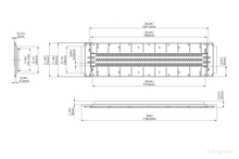 Įkelti vaizdą į galerijos rodinį, Muliažas ERGOVENT LINEO PRO PUZZLE difuzoriui | 3 plyšiai x 20 mm x 1000mm