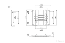 Įkelti vaizdą į galerijos rodinį, Muliažas ERGOVENT LINEO PRO PUZZLE difuzoriui | 3 plyšiai x 20 mm x 200mm