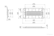Įkelti vaizdą į galerijos rodinį, Muliažas ERGOVENT LINEO PRO PUZZLE difuzoriui | 3 plyšiai x 20 mm x 500mm