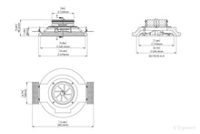 Įkelti vaizdą į galerijos rodinį, NAUJIENA: Priglaistomas difuzorius ERGOVENT RONDO COANDA - 125 mm (su sklende)